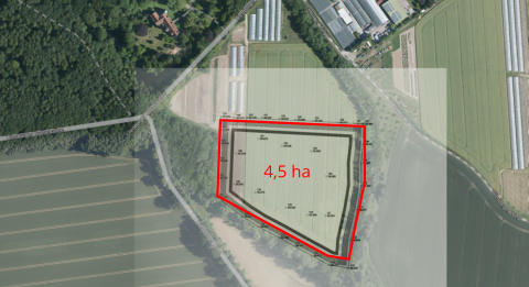 4,5 ha